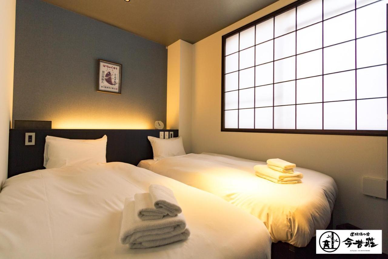 Konjaku-So Dotonbori Garden Spa Stay Ósaka Exteriér fotografie