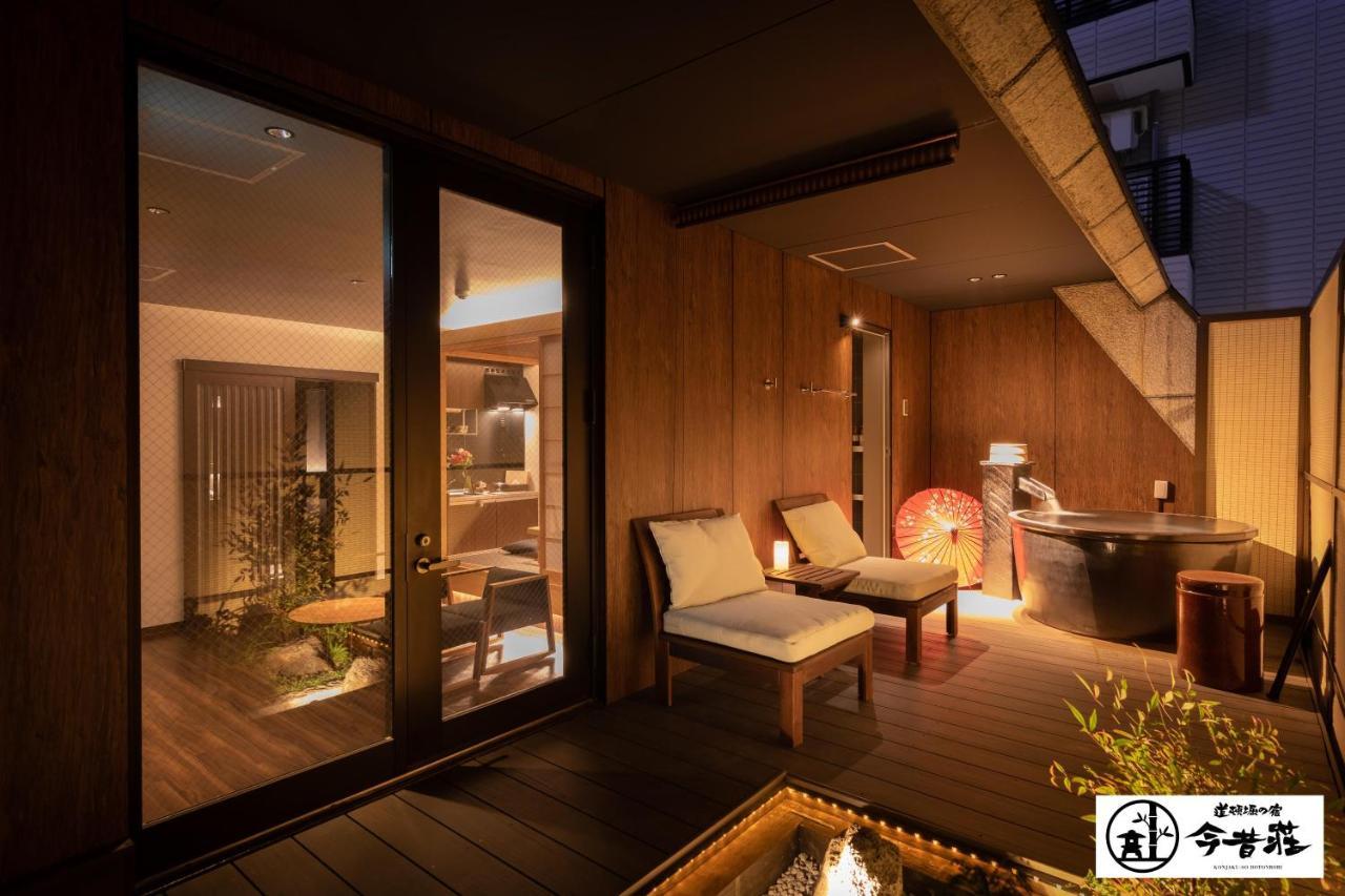 Konjaku-So Dotonbori Garden Spa Stay Ósaka Exteriér fotografie