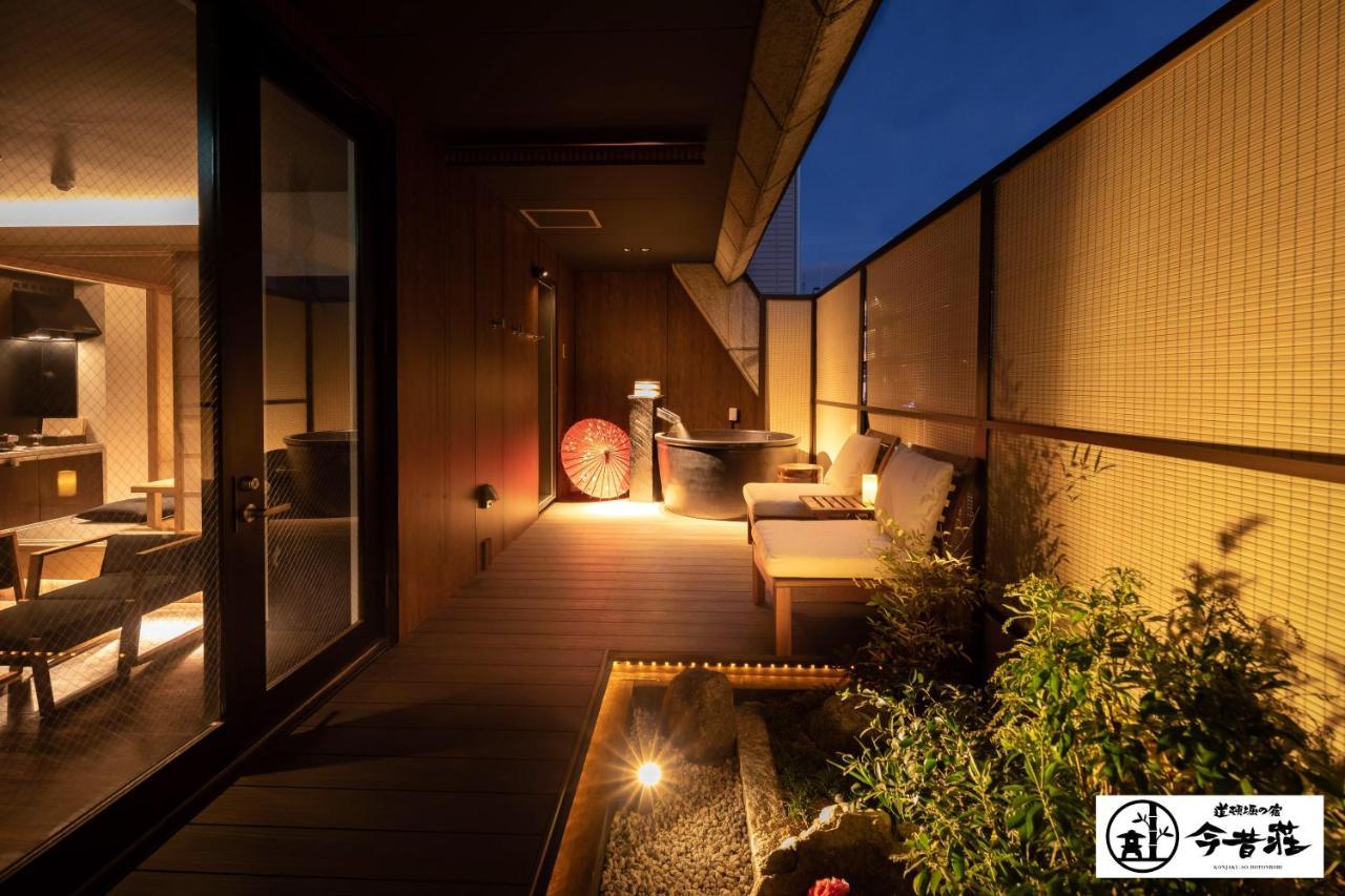 Konjaku-So Dotonbori Garden Spa Stay Ósaka Exteriér fotografie